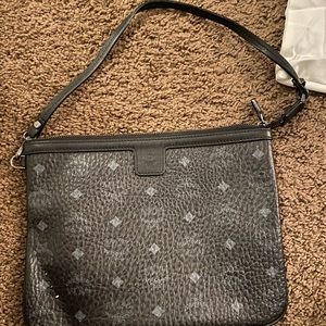 MCM black pouch